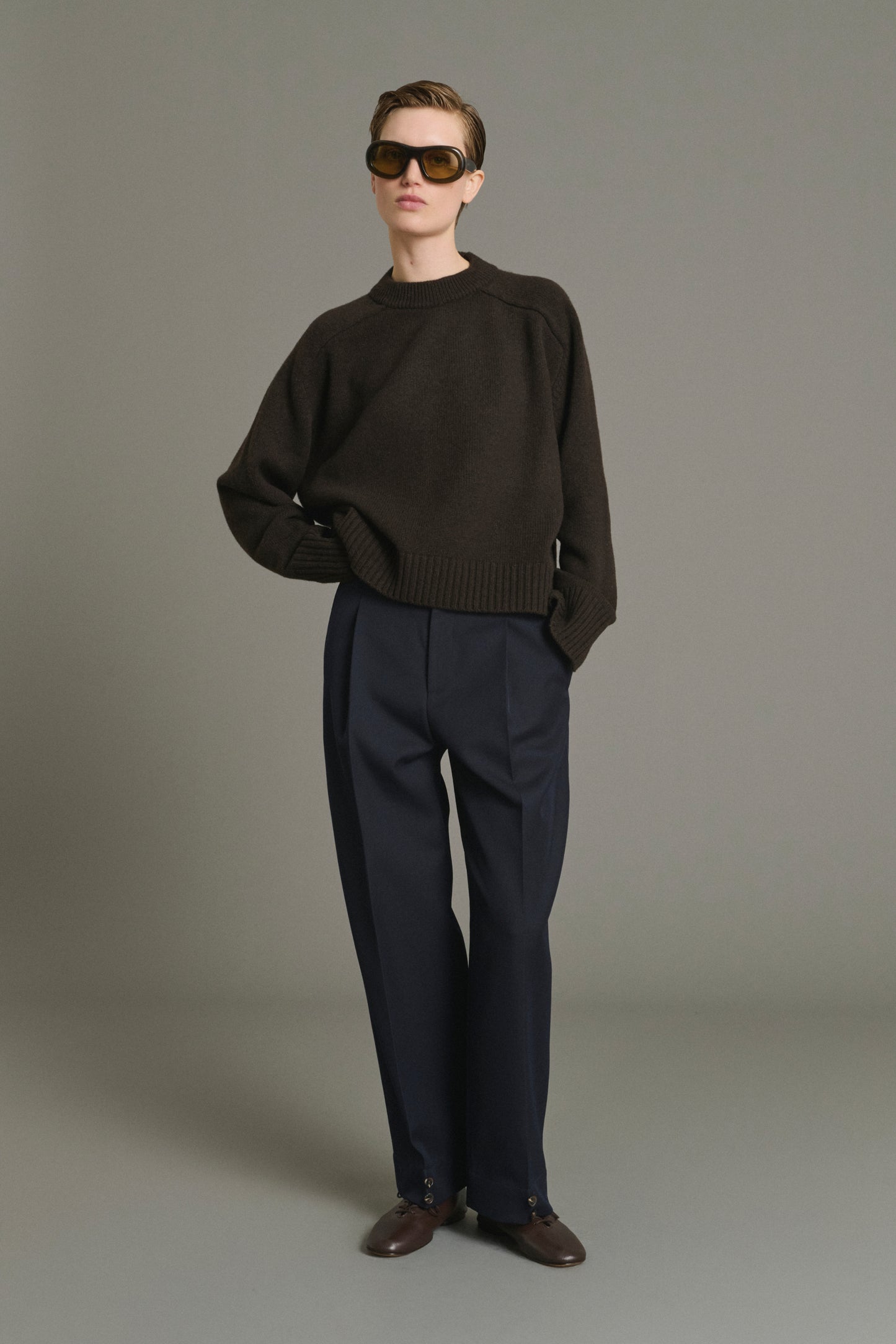 Pullover Will – Schokolade – Merinowolle – Damen