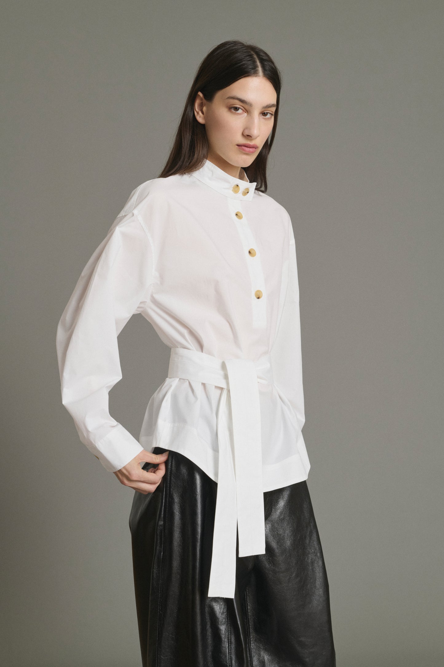 Blouse Lizzie - Blanc Cassé - Coton - Femme