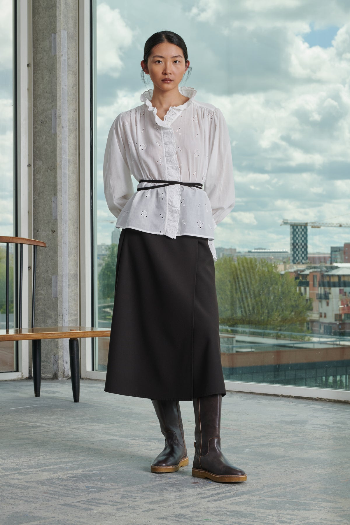 JUPE REINE CHARBON vue 8