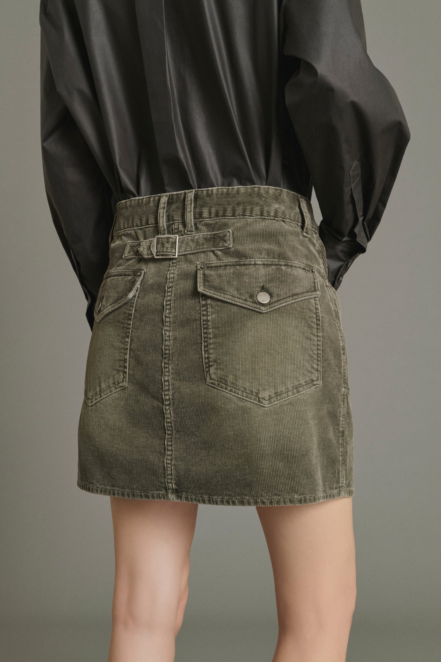 Rock Lacy – Grau – Baumwolle – Damen
