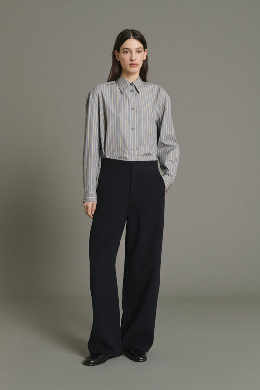 Hose Hawk – Deep Navy – Wolle – Damen