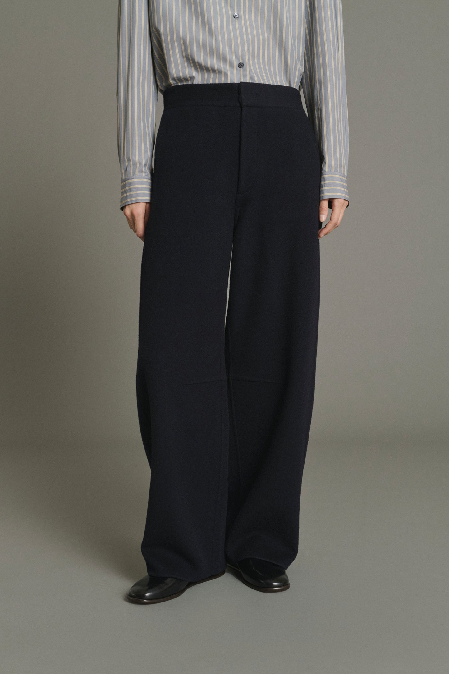 Hose Hawk – Deep Navy – Wolle – Damen