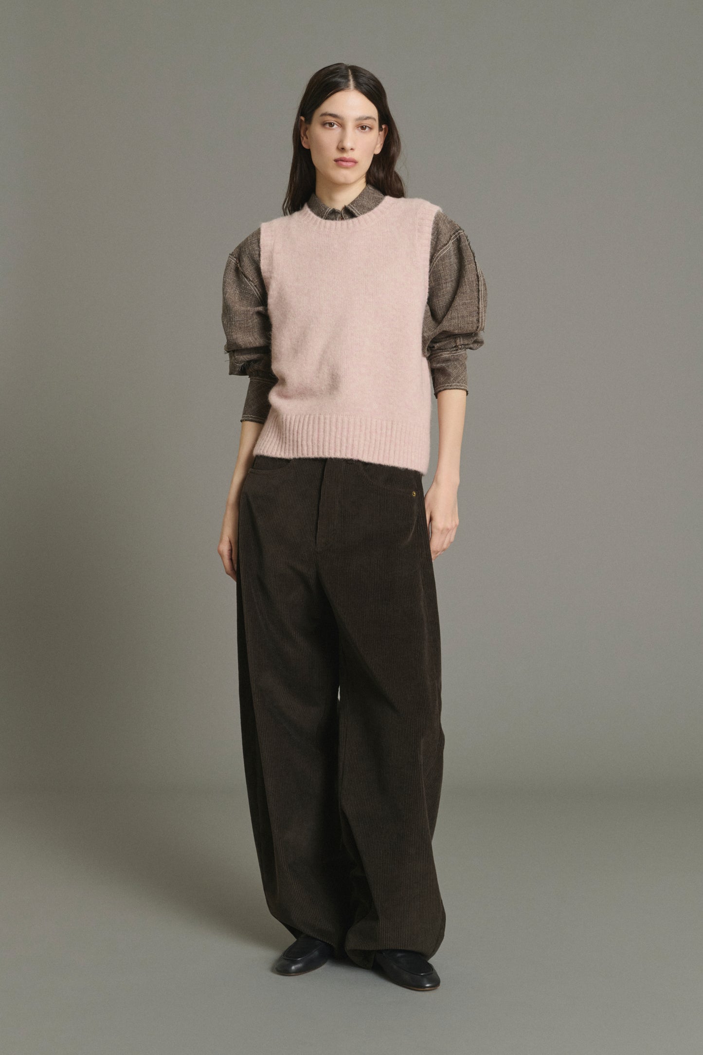Pullover Namaste - Blassrosa - Wolle - Damen