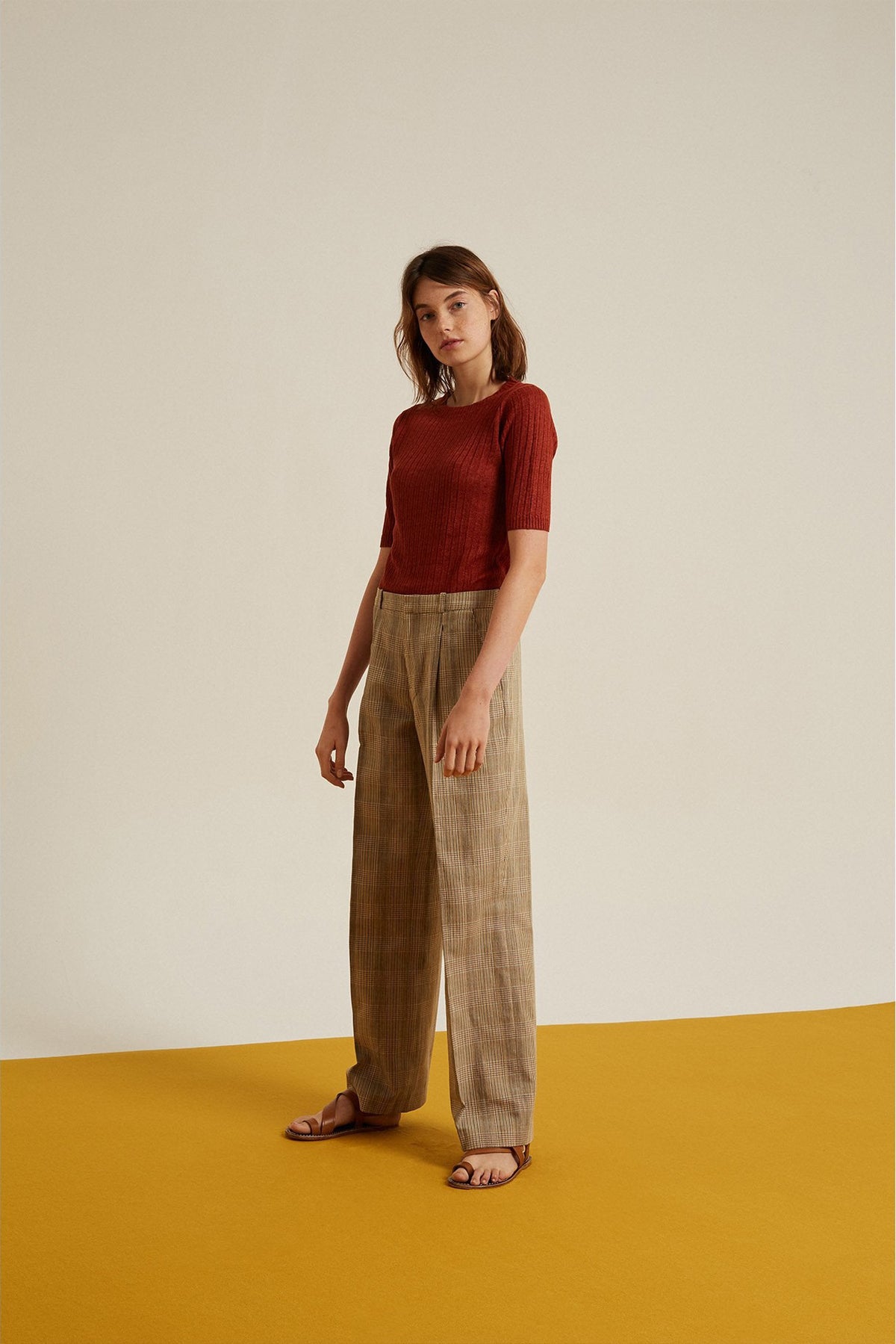 Pullover DELON ROUGE vue 2