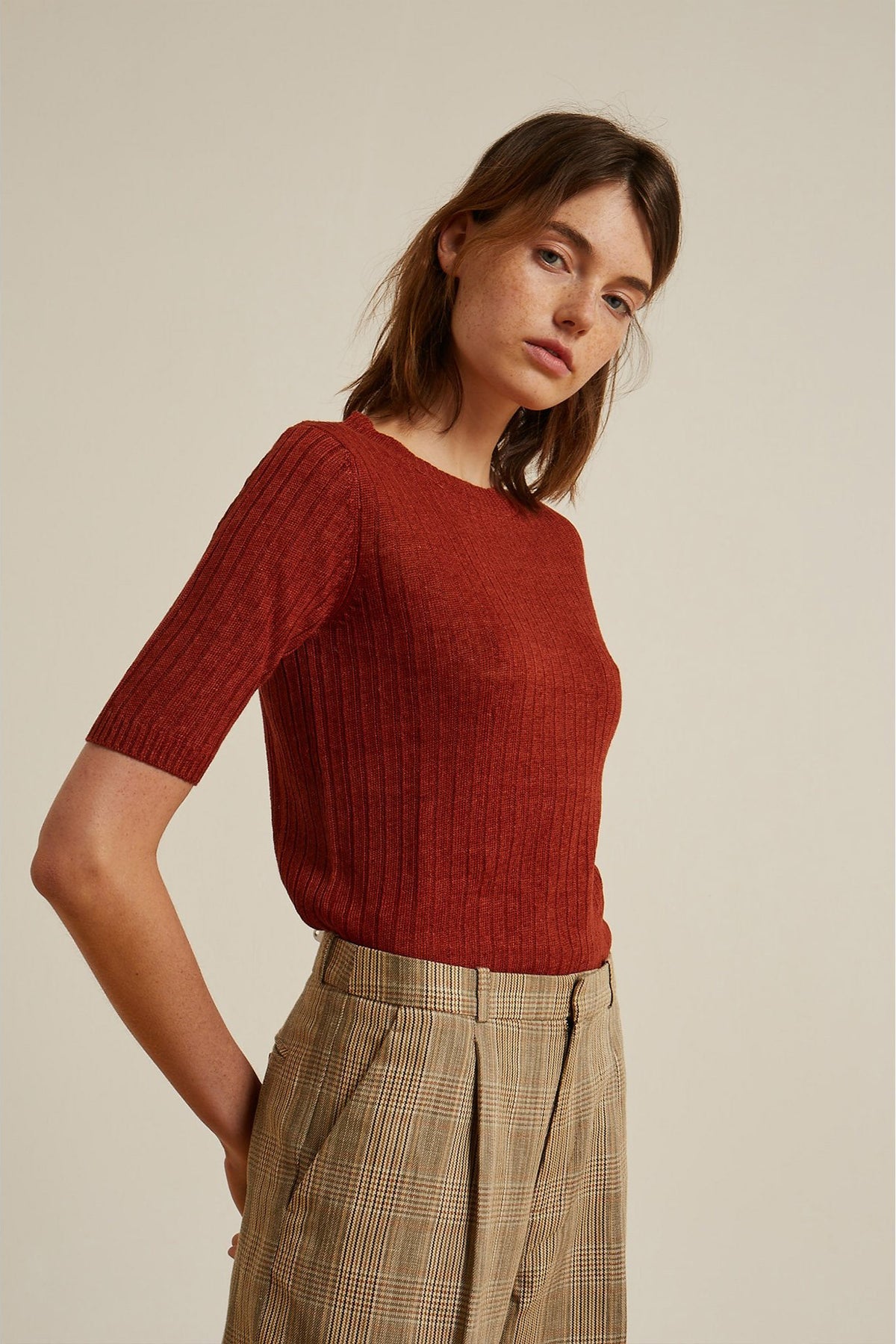 Pullover DELON ROUGE