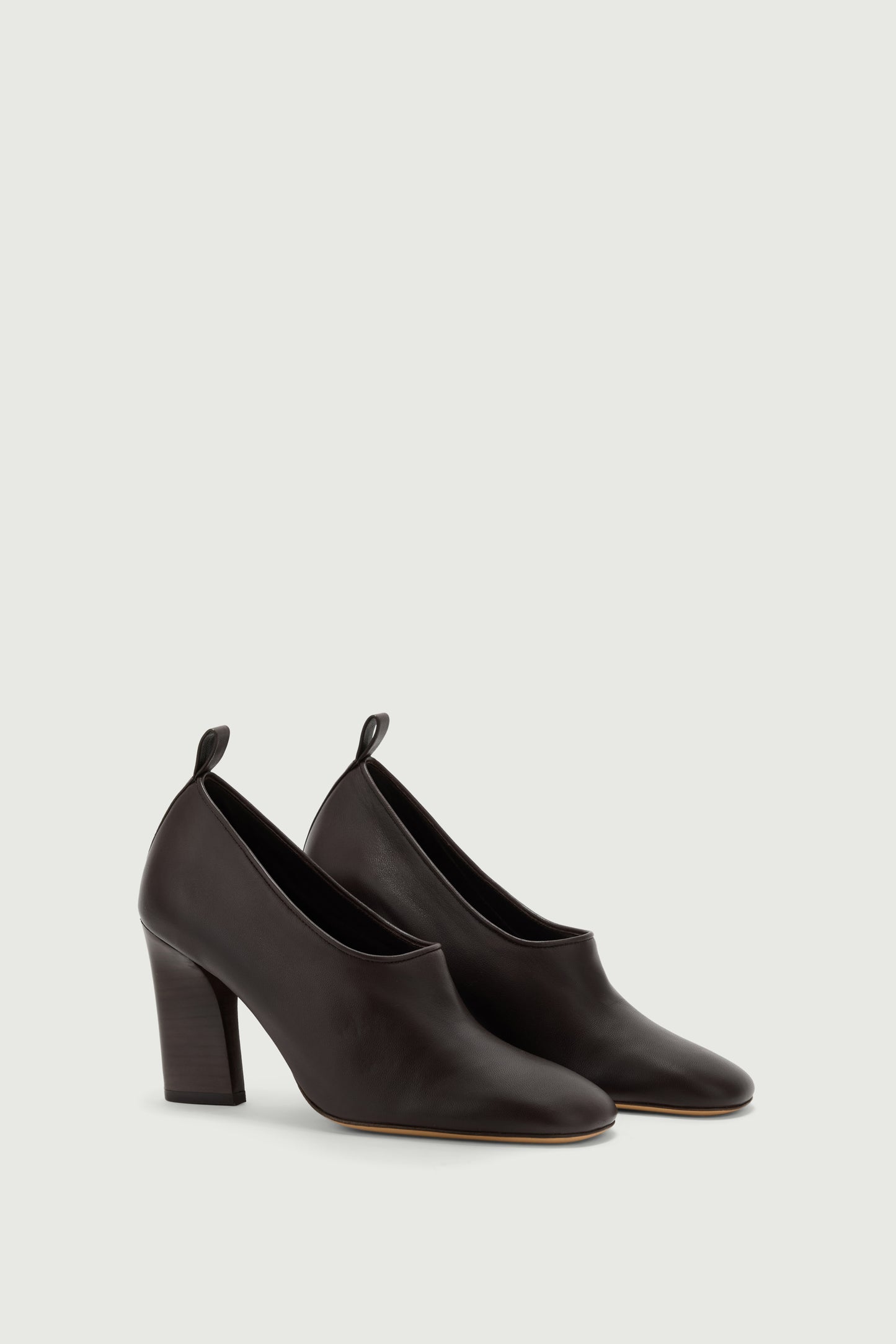Pumps Thea - Warmes Braun - Leder - Damen