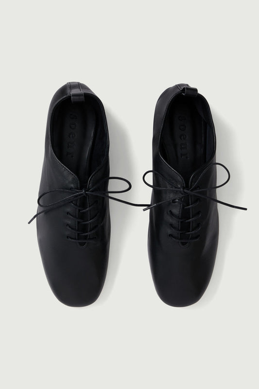 Ballerinas Orso - Schwarz - Leder - Damen