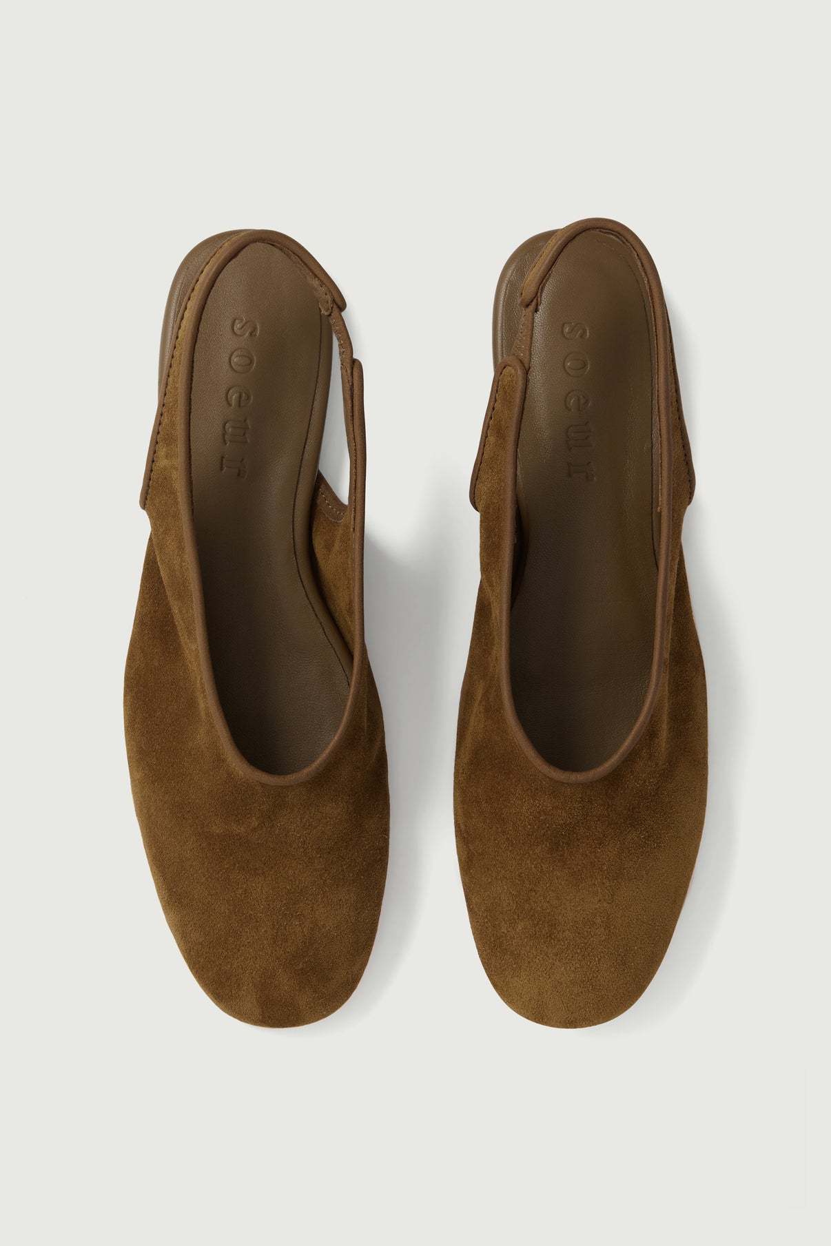 Slingbacks Emmett - Karamell - Leder - Damen vue 6
