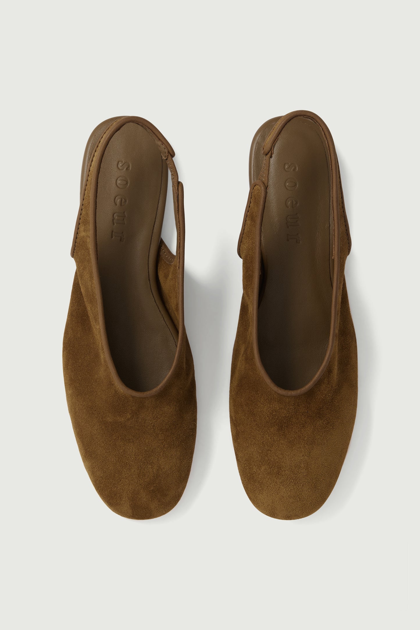 Slingbacks Emmett - Karamell - Leder - Damen