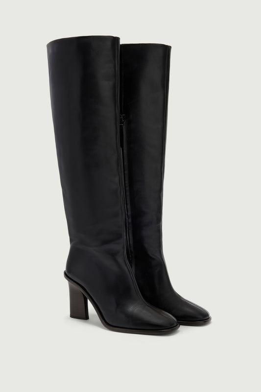 Stiefel Livia – Schwarz – Leder – Damen