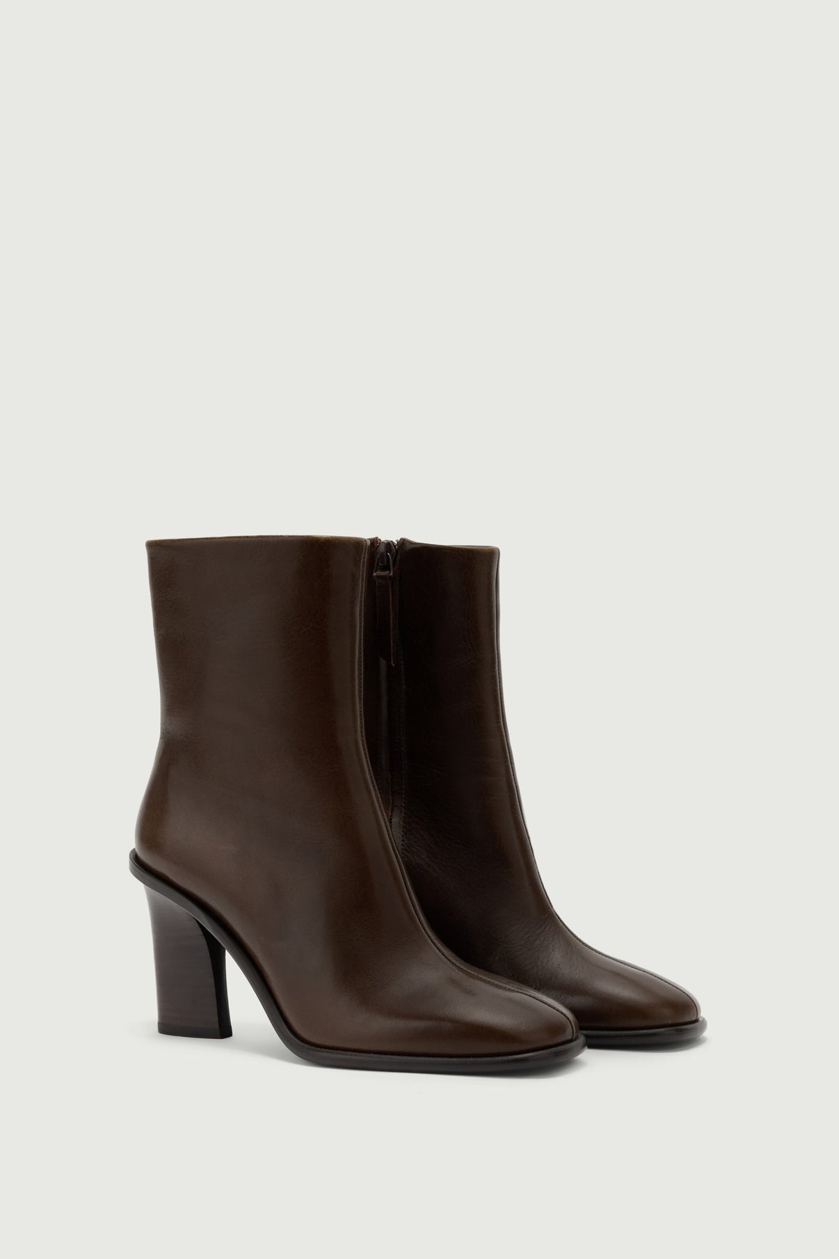 Stiefeletten Lollie - Dunkelbraun - Leder - Damen vue 2