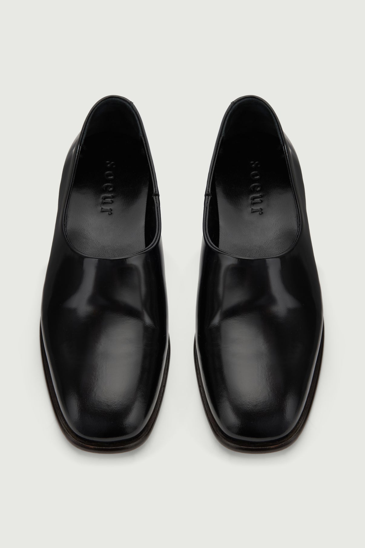 Salina loafers - Black - Leather - Women vue 3