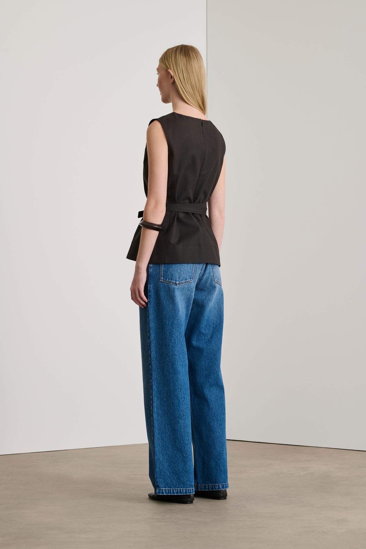 Chance top - Charcoal - Cotton - Women vue 3