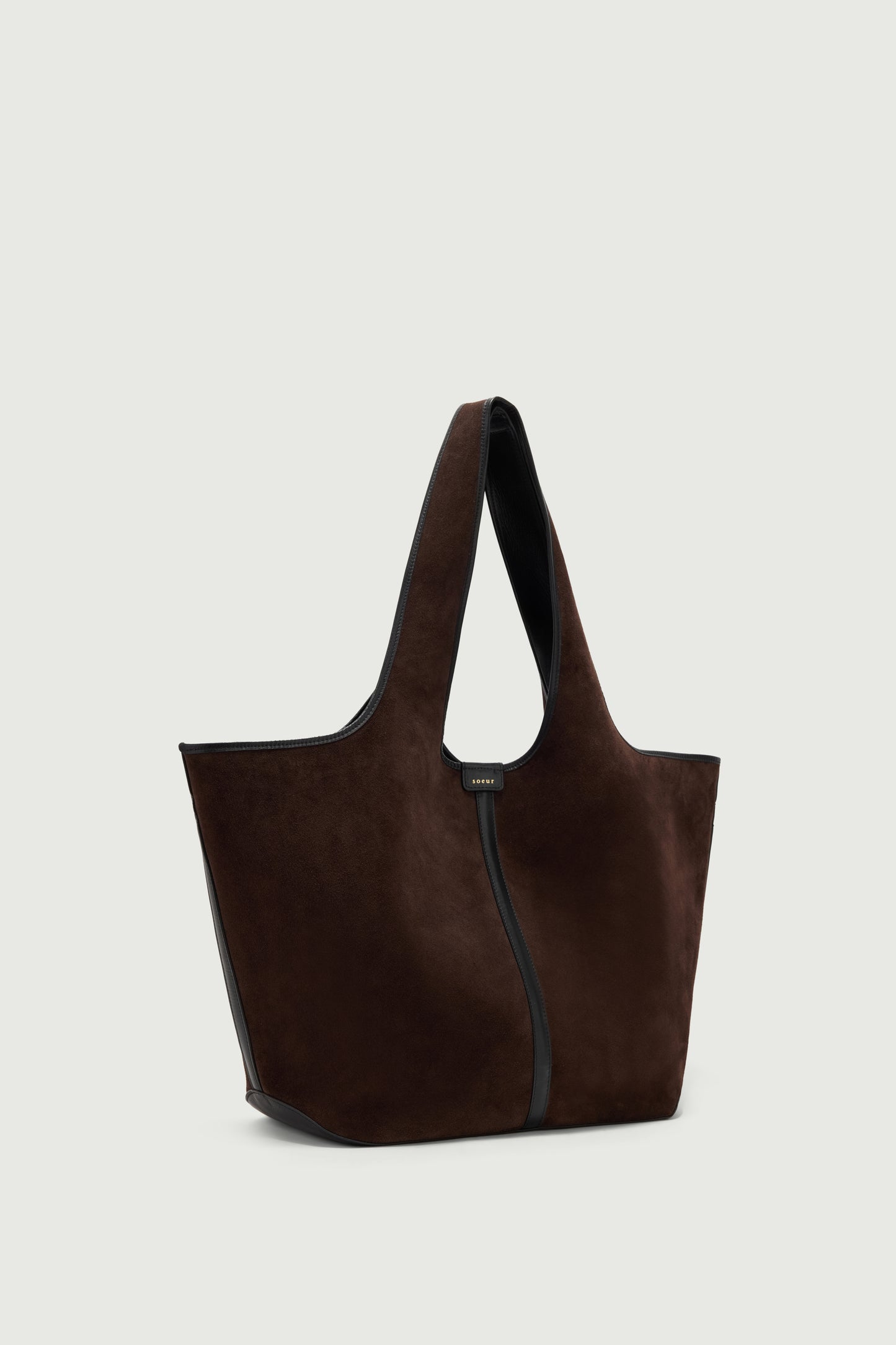 Cabas Douce - Marron Foncé - Cuir - Femme