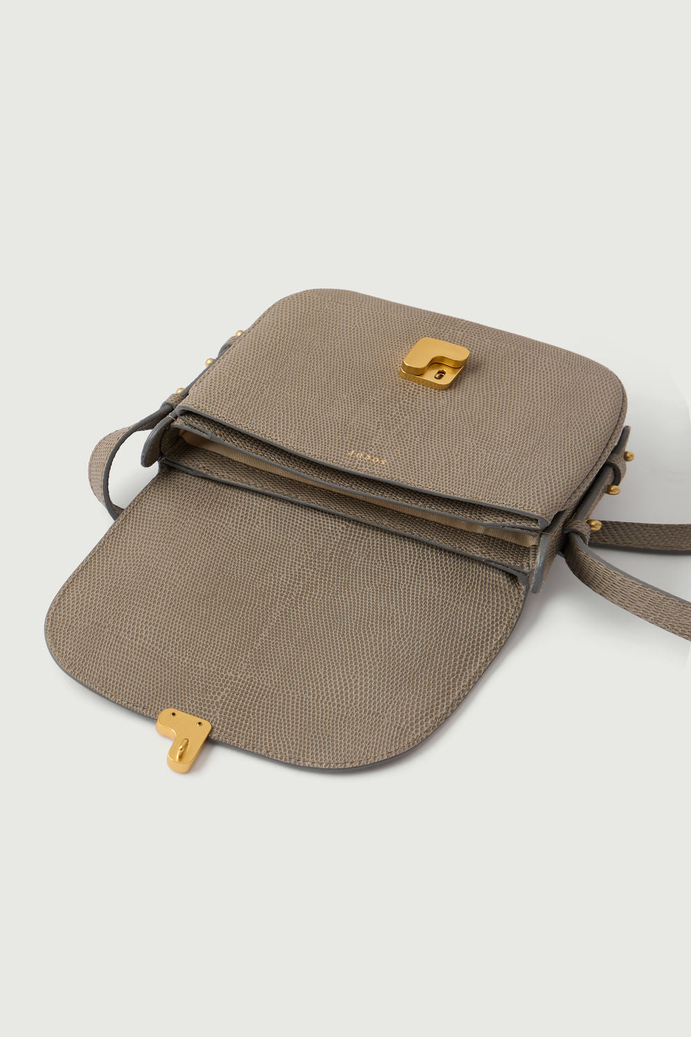Sac Bellissima Mini - Gris - Cuir - Femme