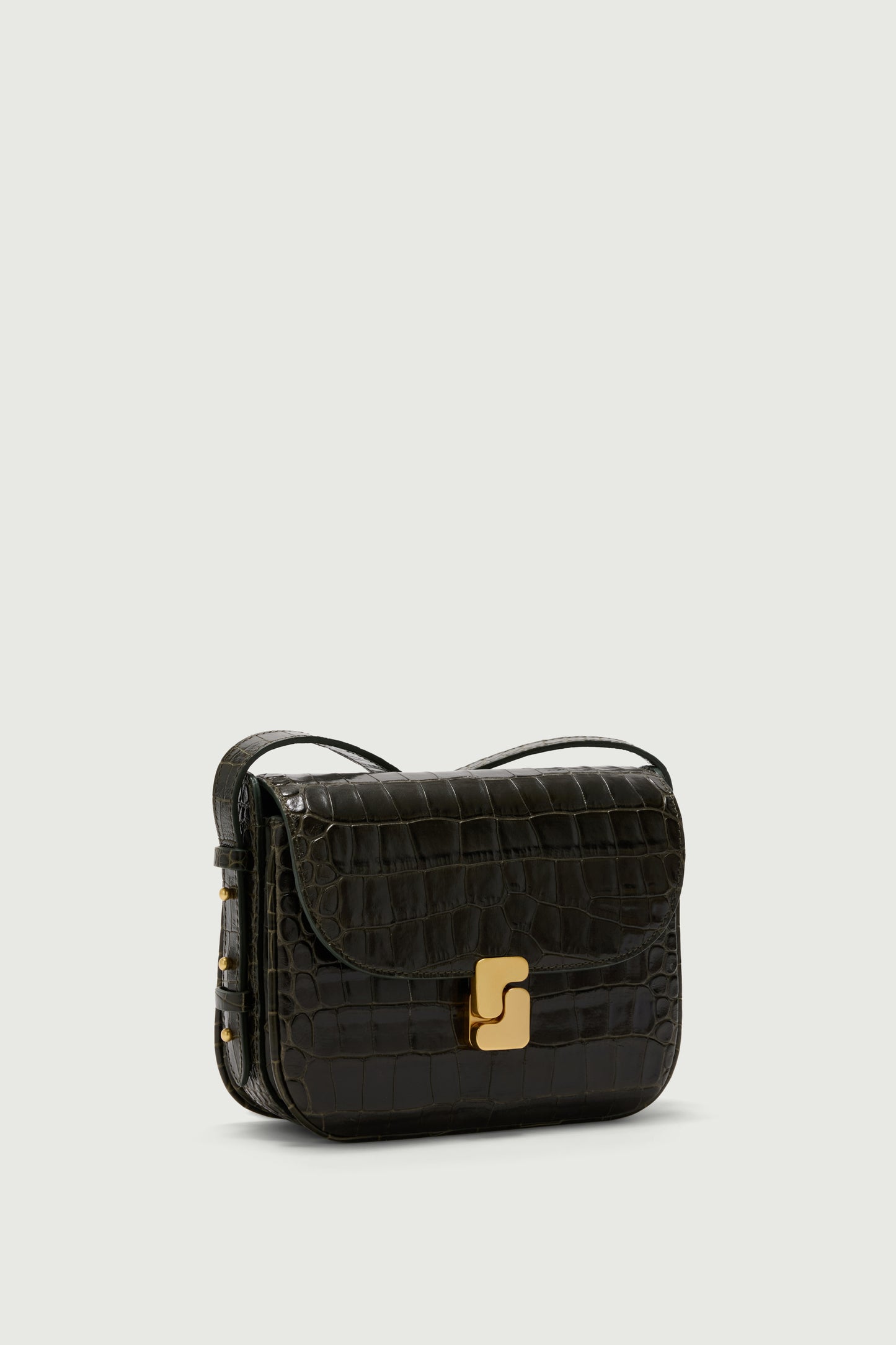 Tasche Bellissima Mini - Olivgrün - Leder - Damen