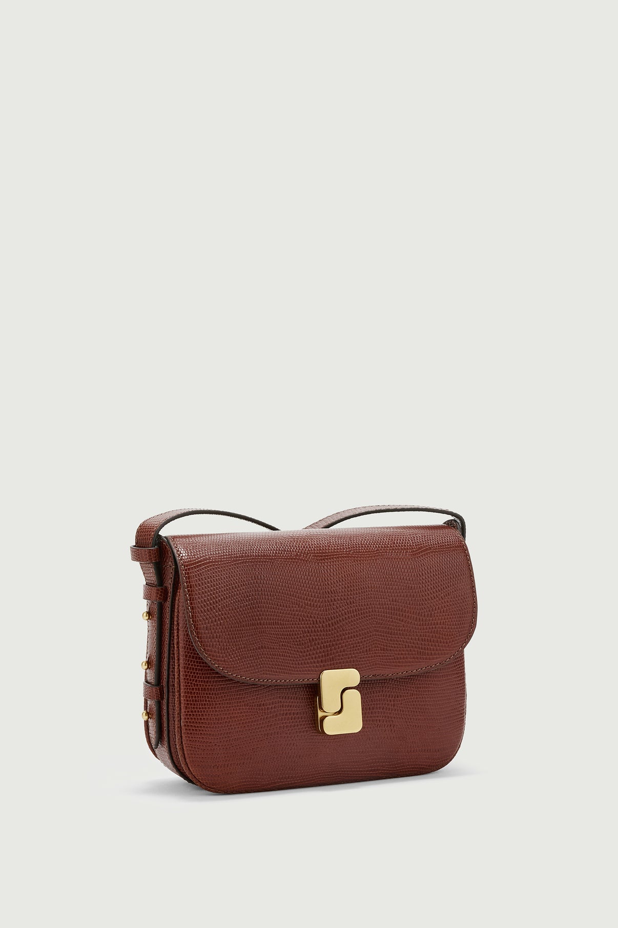 Tasche Bellissima Mini - Cognac - Leder - Damen vue 2
