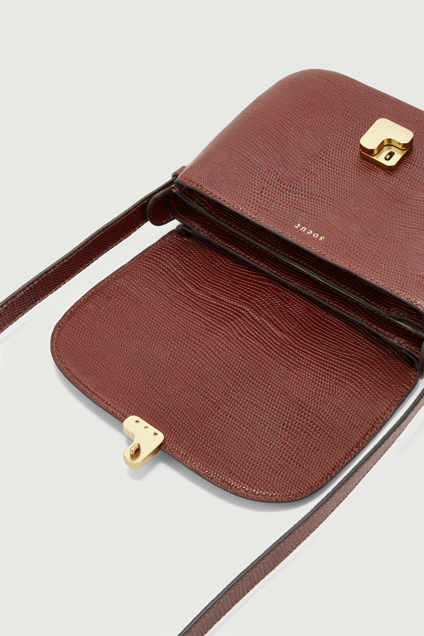 Tasche Bellissima Mini - Cognac - Leder - Damen