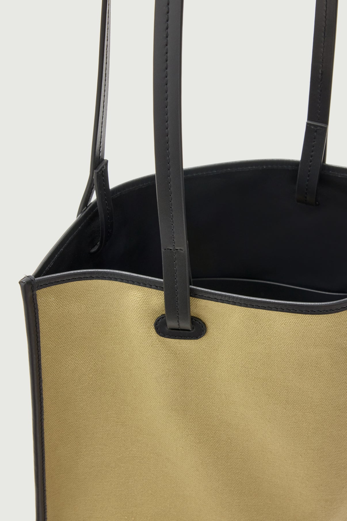 Sac Darlington - Beige/Noir - Coton - Femme vue 3