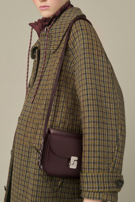 Tasche Bellissima Mini – Bordeauxrot, Boxleder – Soeur