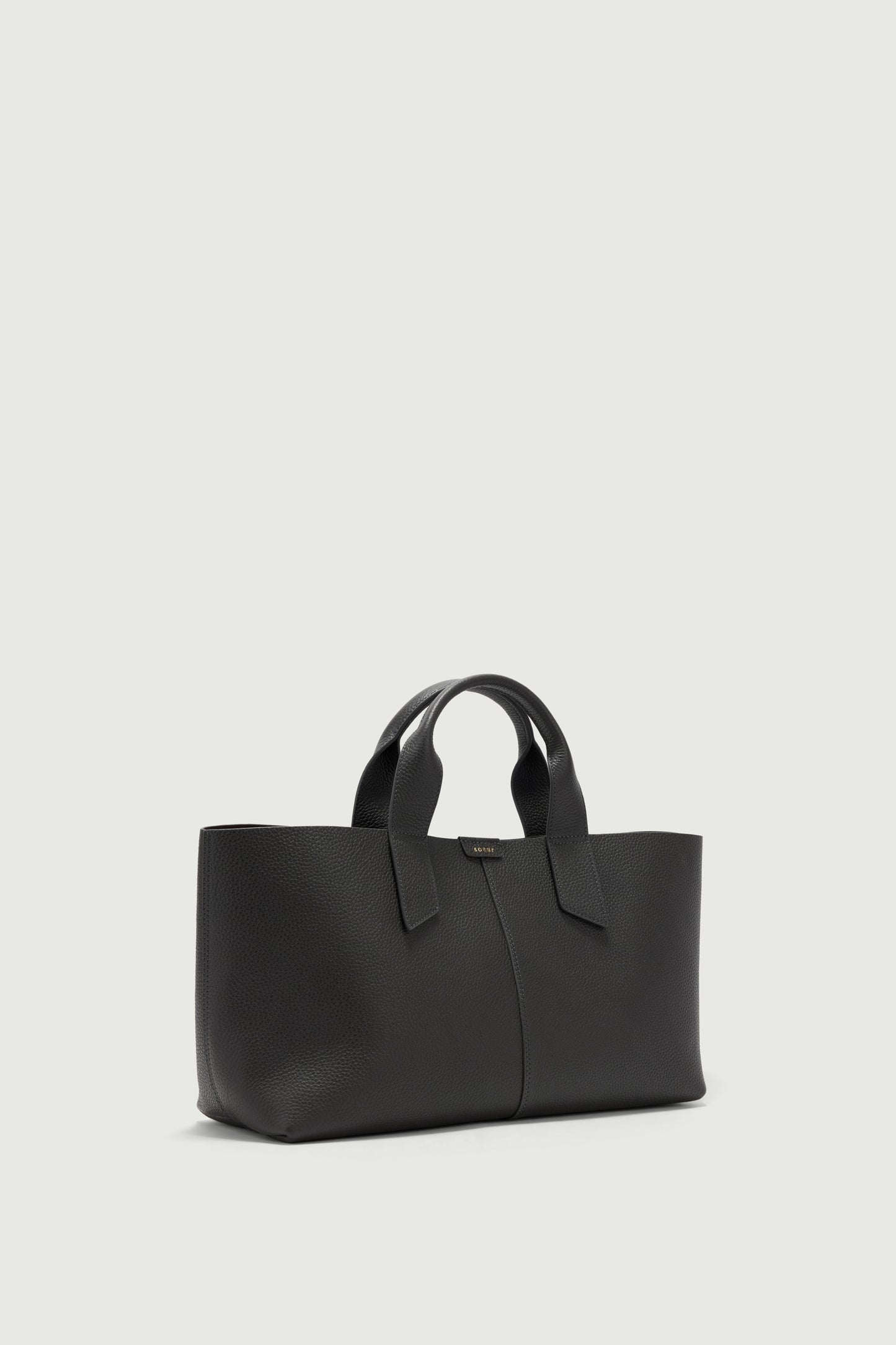 Tasche Suave - Stahl - Leder - Damen