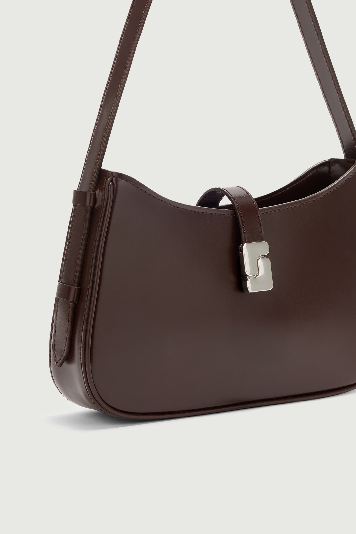 Bonnie bag – Chocolate – Leather – Women