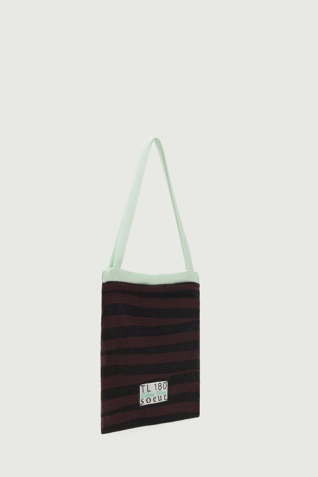 Tasche Lola mini Masche Schokolade und Schwarz Soeur & TL180 - Soeur vue 3