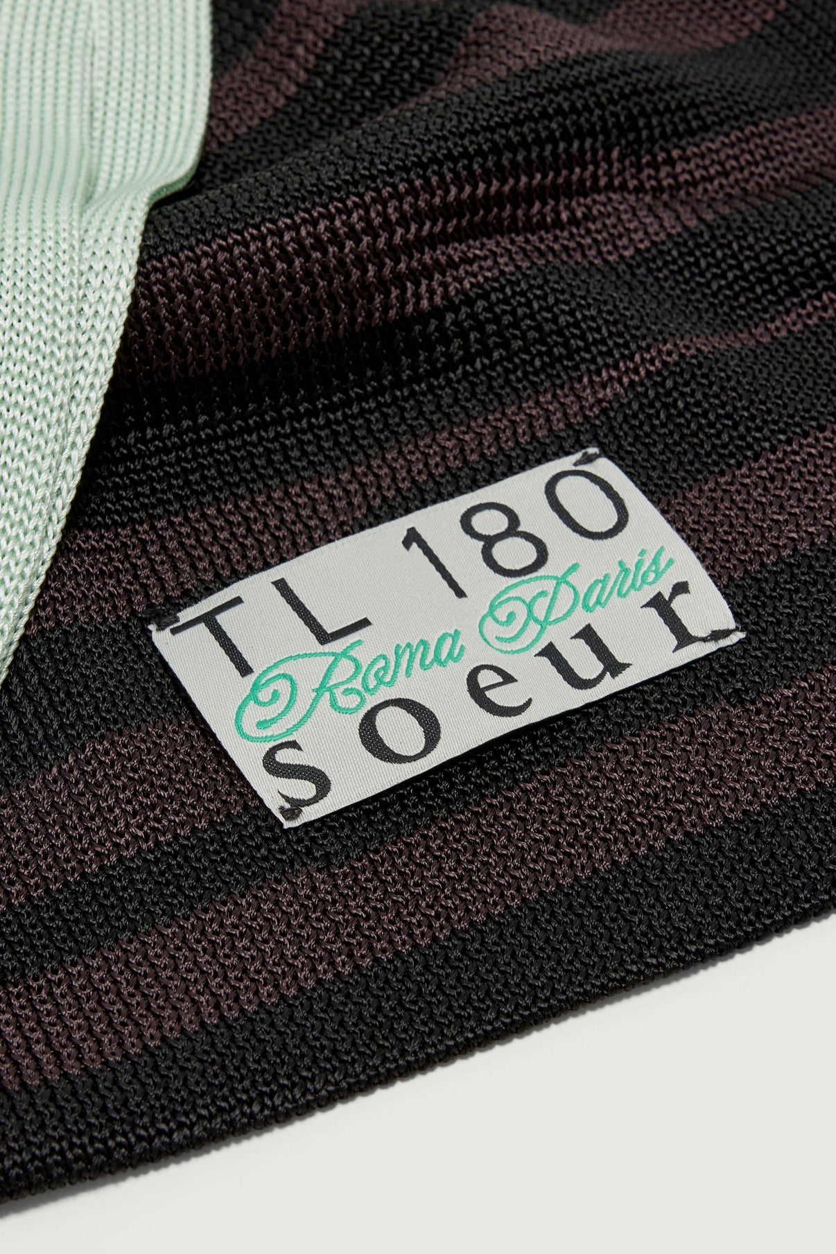 Tasche Lola mini Masche Schokolade und Schwarz Soeur & TL180 - Soeur vue 4