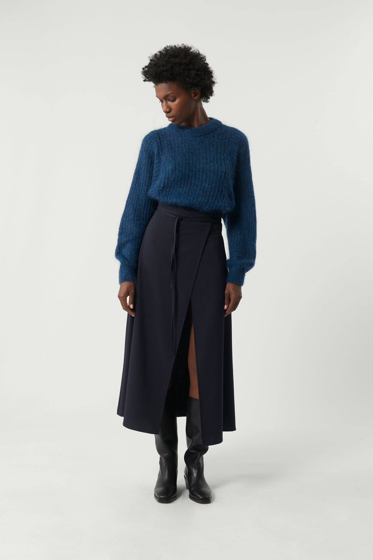 PULLOVER SISSI HELLBLAU vue 7